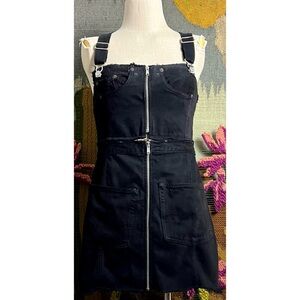 Re/Done Redone Levi’s Pinafore Dress M RUNS SMALL